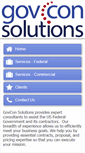 Mobile Screenshot of govconsolutions.com